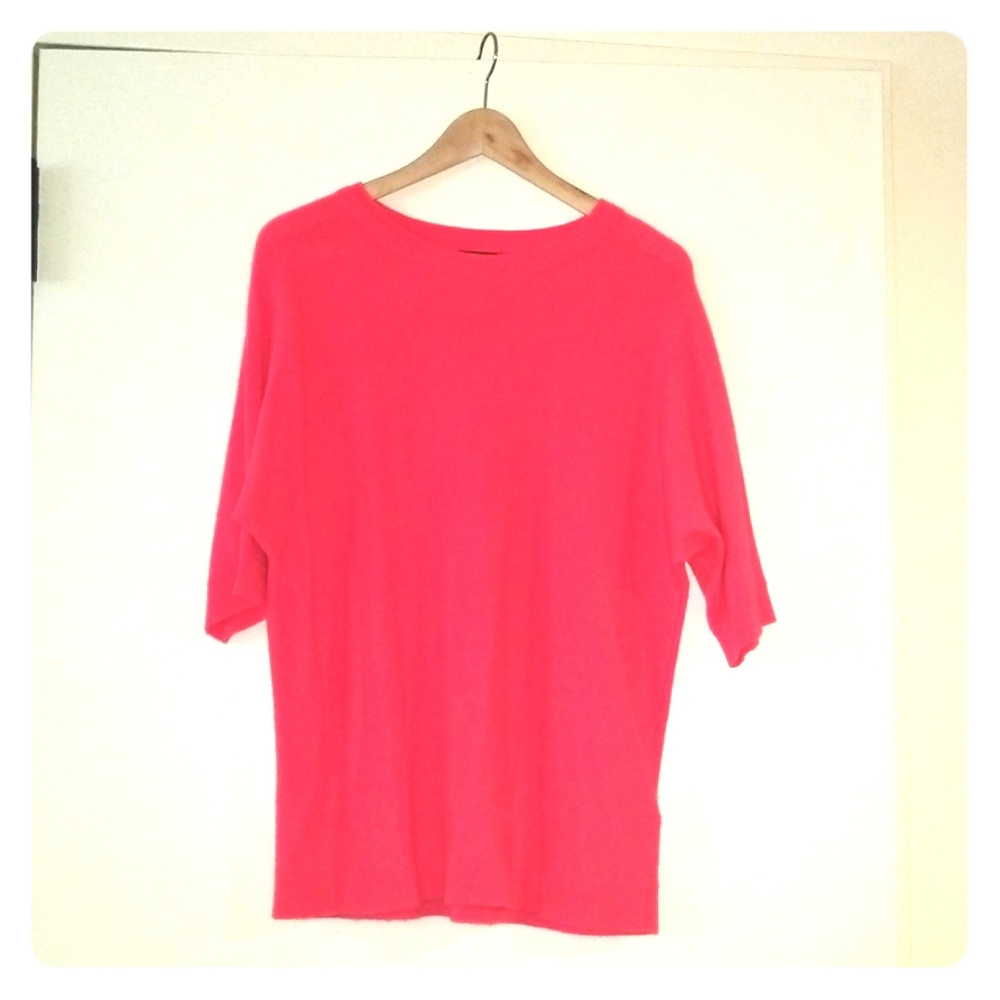 Ted Baker oversized hot pink sweater